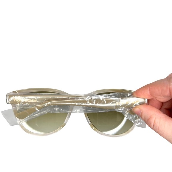 Isaac Mizrahi New York IM 30201 Khaki Full Rim Cat Eye Acetate Sunglasses main image 12